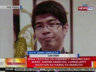BT: Mga testigo sa umano'y hazing kay Marc Andre Marcos, lumalapit ngayon sa Pamilya Marcos