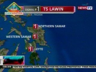 NTVL: Weather update as of 8:34 a.m. (Sept. 22, 2012)