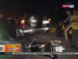 Download Video: BT: Rider, kritikal nang sumalpok ang motorsiklo sa nakahintong SUV sa Commonwealth Ave., QC