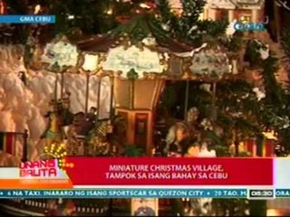 UB: Miniature Christmas Village, tampok sa isang bahay sa Cebu