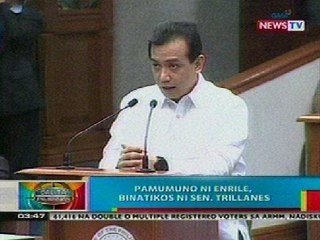 BP: Iringan nina Senate Pres. Enrile at Sen. Trillanes, 'di pa rin natatapos