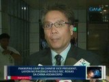 Saksi: Pakikipag-usap sa Chinese Vice President, layon ng pagdalo ni DILG Sec. Roxas