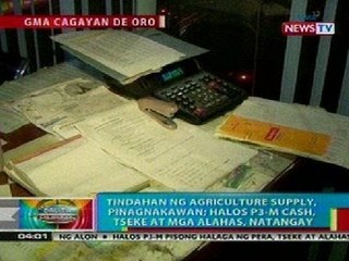 BP: Tindahan sa Cagayan de Oro City, ninakawan; mahigit P3-M, tinangay