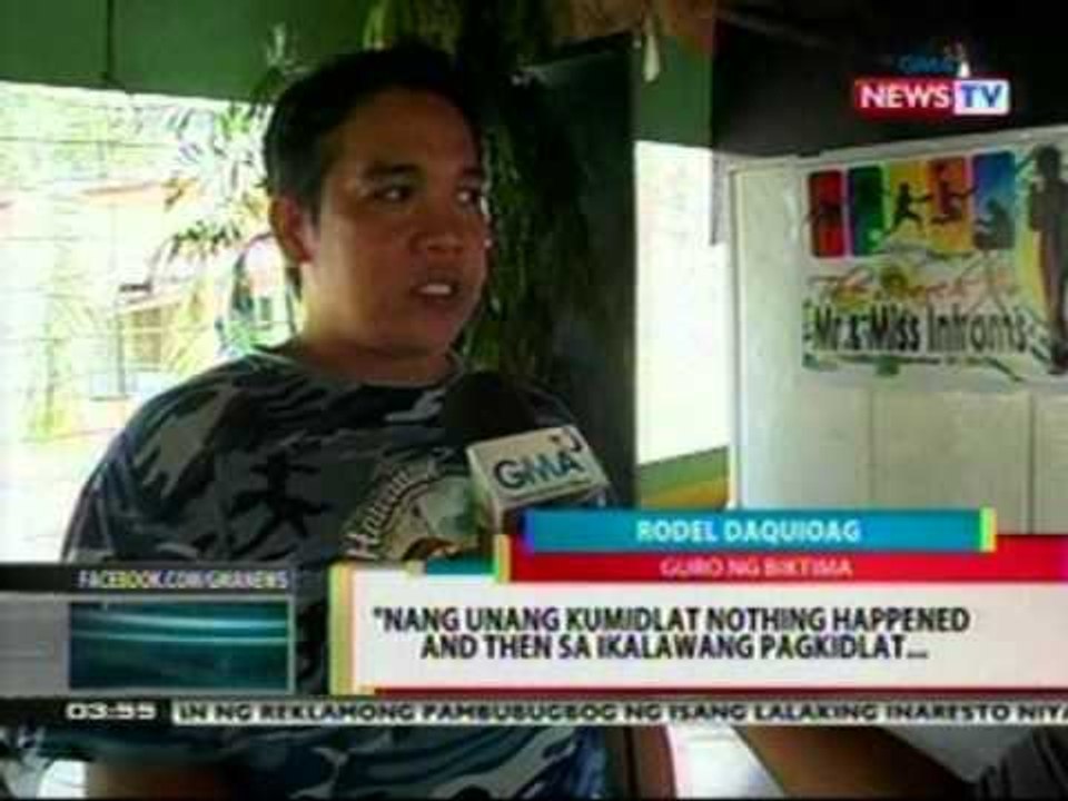 BP: Estudyante, sugatan matapos tamaan ng kidlat sa Ilocos Norte