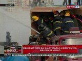 QRT: Demolisyon sa Guatemala Compound sa Makati, nauwi sa gulo
