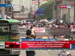 NTL: Demolisyon sa Guatemala Compound sa Makati, nakatakdang isagawa