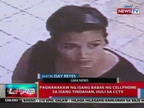 NTVL: Pagnanakaw ng isang babae ng cellphone sa isang tindahan sa Taytay, Rizal, huli sa CCTV