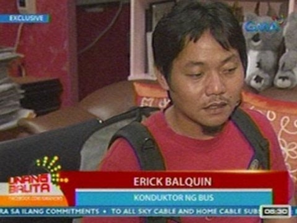 UB: Konduktor ng bus na sinakyan ni Baran pauwi ng Catanduanes, tetestigo vs mag-asawang Marzan