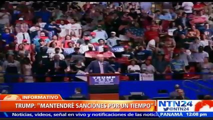 Donald Trump sugiere que levantará las sanciones a Rusia transcurrido un tiempo