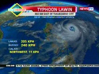 NTG: Weather update as of 9:38 a.m. (September 26, 2012)