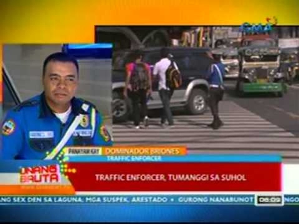 UB: Traffic enforcer, tumanggi sa suhol