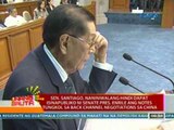 Sen. Santiago, naniniwalang hindi dapat isinapubliko ang tungkol sa back channel negotiations