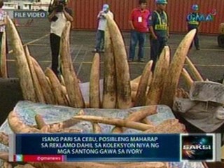 Saksi: Isang pari sa Cebu, posible raw maharap sa reklamo dahil sa kanyang ivory collection