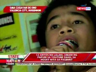 SONA: 12-anyos na lalaki, umani ng papuri sa YouTube dahil sa husay niya sa pagbirit