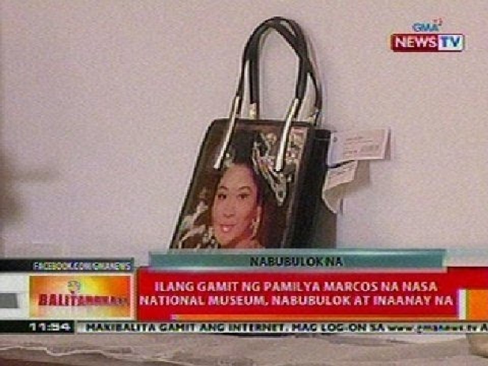 BT: Ilang gamit ng pamilya Marcos na nasa Nat'l Museum, nabubulok at inaanay na