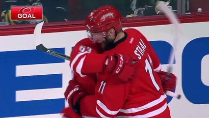 Skinner, McGinn, Ward lead 'Canes past Sabres, 5-2