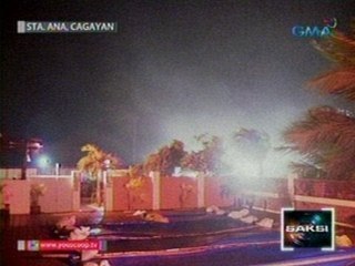 Saksi: Malakas na hangin at ulang dala ng bagyong Lawin, naranasan sa Sta. Ana, Cagayan