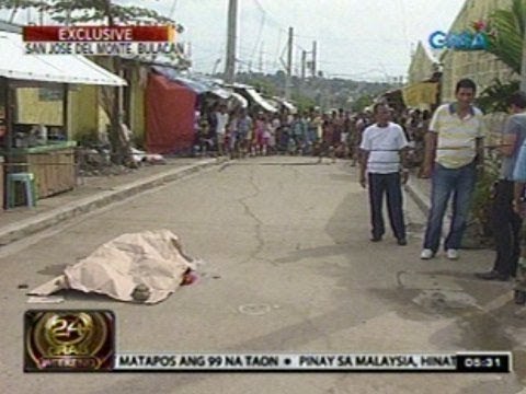 24 Oras: Lalaki, patay matapos pagbabarilin ng 2 suspek