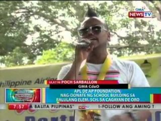 BP: APL de Ap Foundation, nag-donate ng school building sa Balulang Elem. Sch. sa CDO