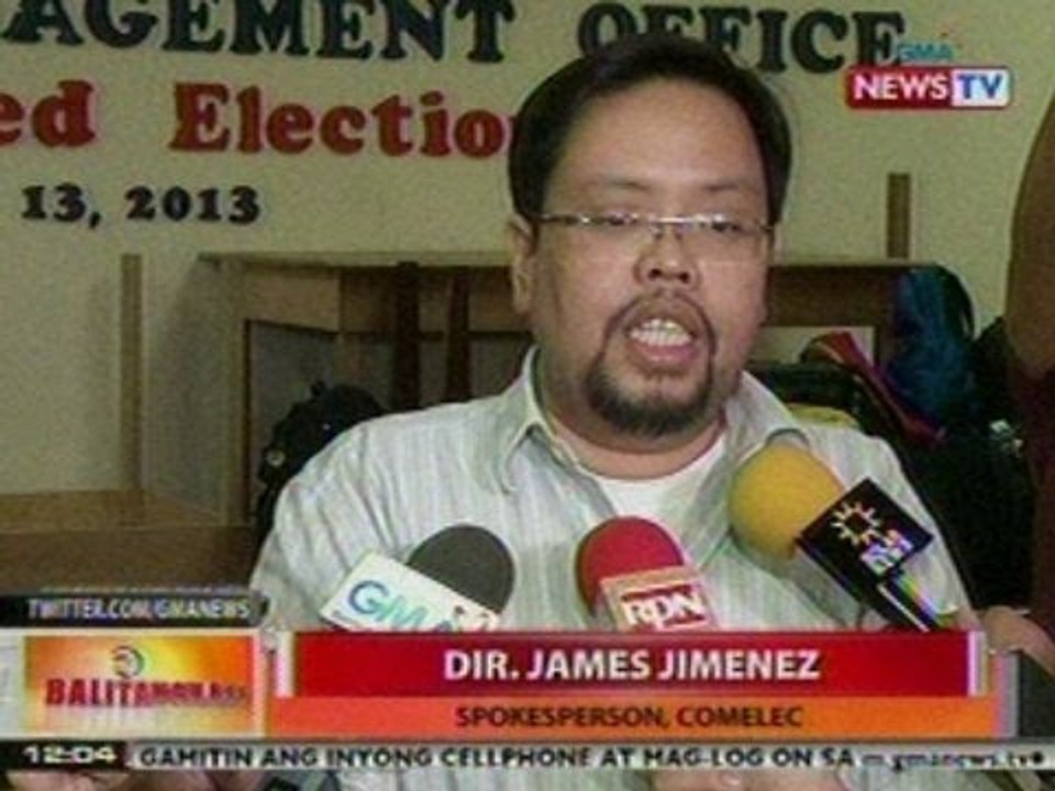 BT: Comelec, handa na sa paghahain ng COC sa lunes ng mga kakandidato