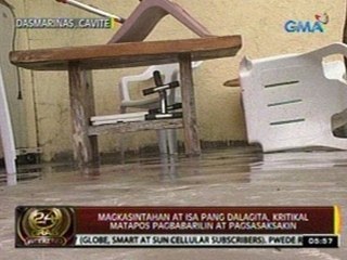 24 Oras: Magkasintahan at isa pang dalagita, kritikal matapos pagbabarilin at pagsasaksakin
