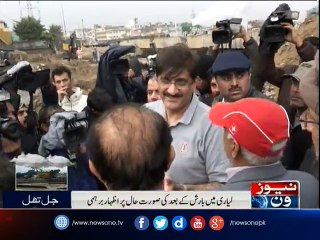 CM Murad, Mayor Karachi vow to address rain-related problems
