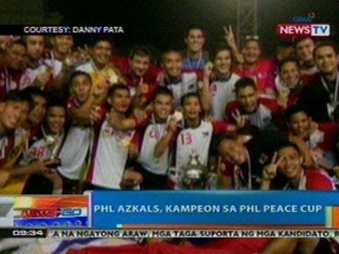 NTG: PHL Azkals, kampeon sa PHL Peace Cup