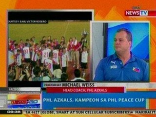 NTG: Panayam kay PHL Azkals Head Coach Michael Weiss (Oct. 1, 2012)