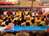 NTG: Mga pambato ng liberal party sa pagka-senador, ipinakilala ni PNoy