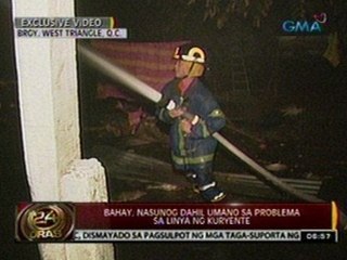 24 Oras: Bahay, nasunog dahil umano sa problema sa linya ng kuryente