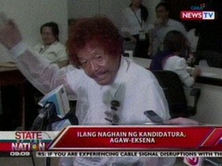 SONA: Ilang naghain ng kandidatura, agaw-eksena