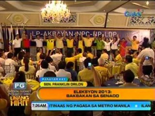 Talakayan with Igan: Eleksyon 2013: Bakbakan sa Senado