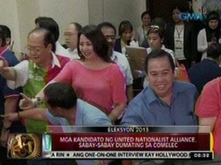 24 Oras: Unang araw ng filing ng COC sa Comelec sa Maynila, mala-piyesta