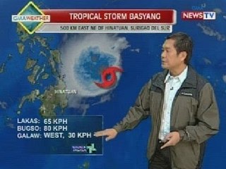 BT: Bagyong Basyang, lalo pang lumakas