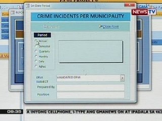 Mga problema sa paggawa ng blotter entry, masosolusyunan na raw sa pamamagitan ng e-blotter