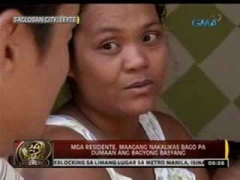 24 Oras: Mga taga-Tacloban City, maagang lumikas bago pa dumaan ang Bagyong Basyang