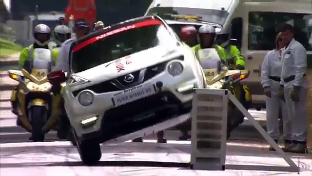Car Unbelievable Stunt ( Driving On Two Tyres )