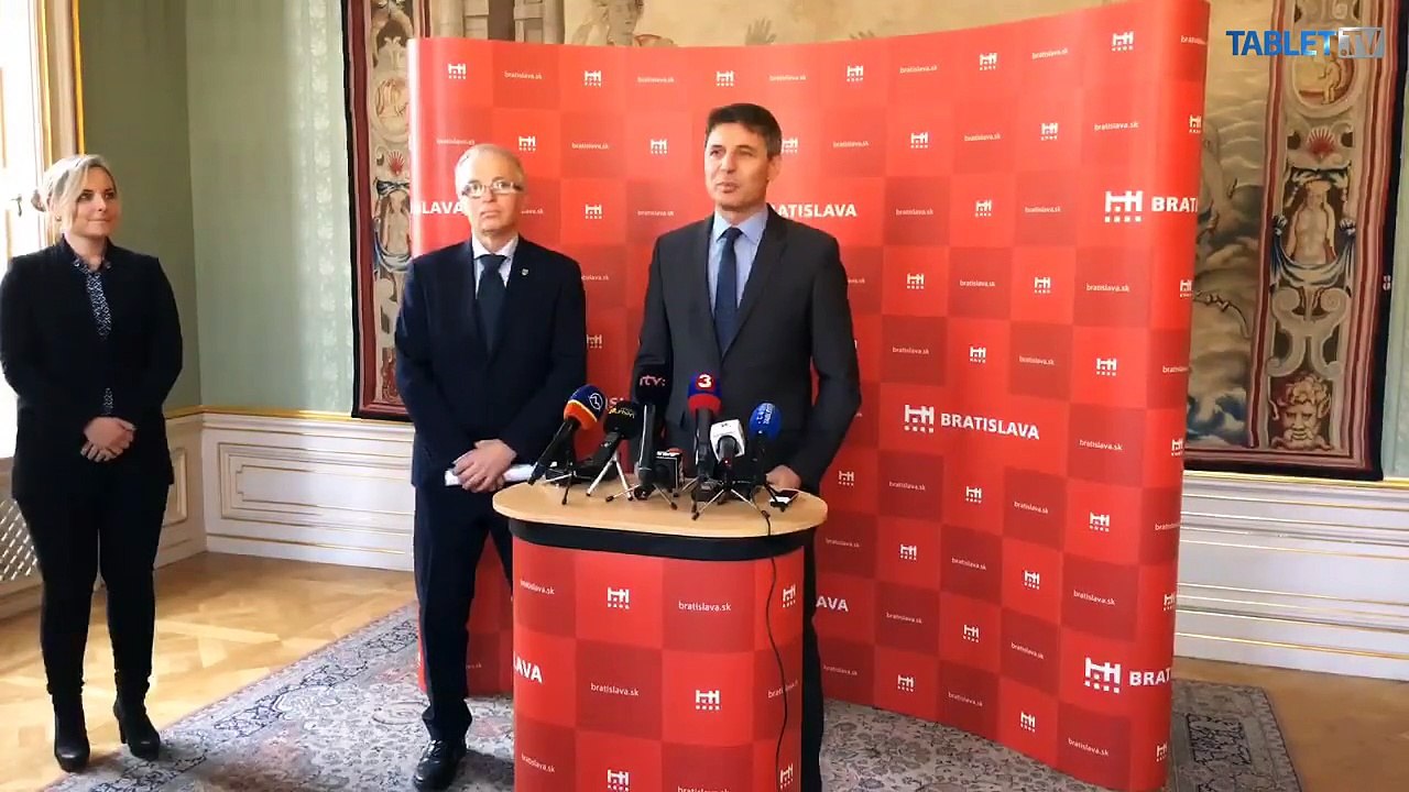ZÁZNAM: TK primátora hlavného mesta SR Bratislavy Iva Nesrovnala