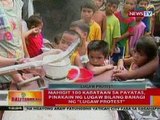 BT: Mahigit 100 kabataan sa Payatas, pinakain ng lugaw bilang bahagi ng 'Lugaw Protest'
