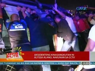 UB: Aksidenteng kinasangkutan ni Alyssa Alano, nakunan ng CCTV