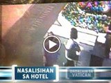 Saksi: Tumangay sa bag ng TV host na si RJ Ledesma sa isang hotel sa Makati, nakunan ng CCTV