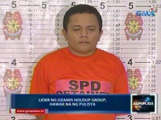 Saksi:  Lider ng Ozamis Holdup Group, hawak na ng pulisya