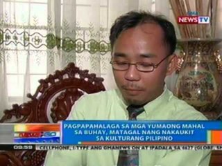 NTG: Pagpapahalaga sa mga yumaong mahal sa buhay, matagal nang nakaukit sa kulturang Pilipino