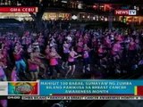 BP: Mga Cebuana, sumayaw ng 'Zumba' bilang pakikiisa sa Breast Cancer Awareness Month