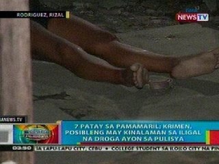BP: 7 patay sa pamamaril sa Rodriguez, Rizal