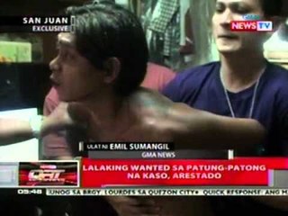 QRT: Lalaking wanted sa patung-patong na kaso, arestado