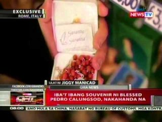 QRT: Imahe ni Blessed Pedro Calungsod, dinala sa isang chapel