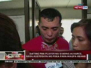 QRT: Ex-PBA player Bong Alvarez, nasa kustodiya ng PDEA para magpa-rehab