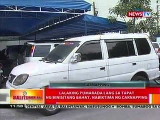 BT: Grupo, binugbog at binaril ang isang negosyante bago tangayin ang kanyang SUV