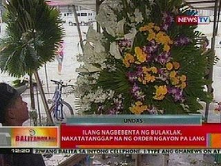 BT: Ilang nagbebenta ng bulaklak, nakatatanggap na ng order ngayon pa lang